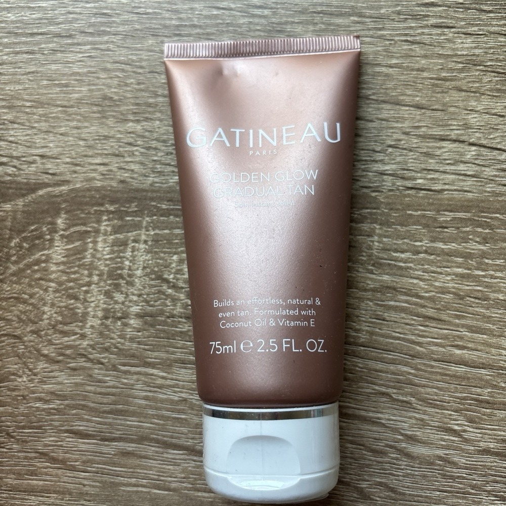 Gatineau Paris Golden Glow Gradual Tan Coconut Oil- Vitamin E . 2.5 fl oz